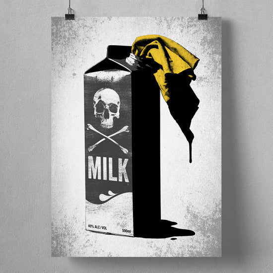 Molotov Milkshake: Signed Print
