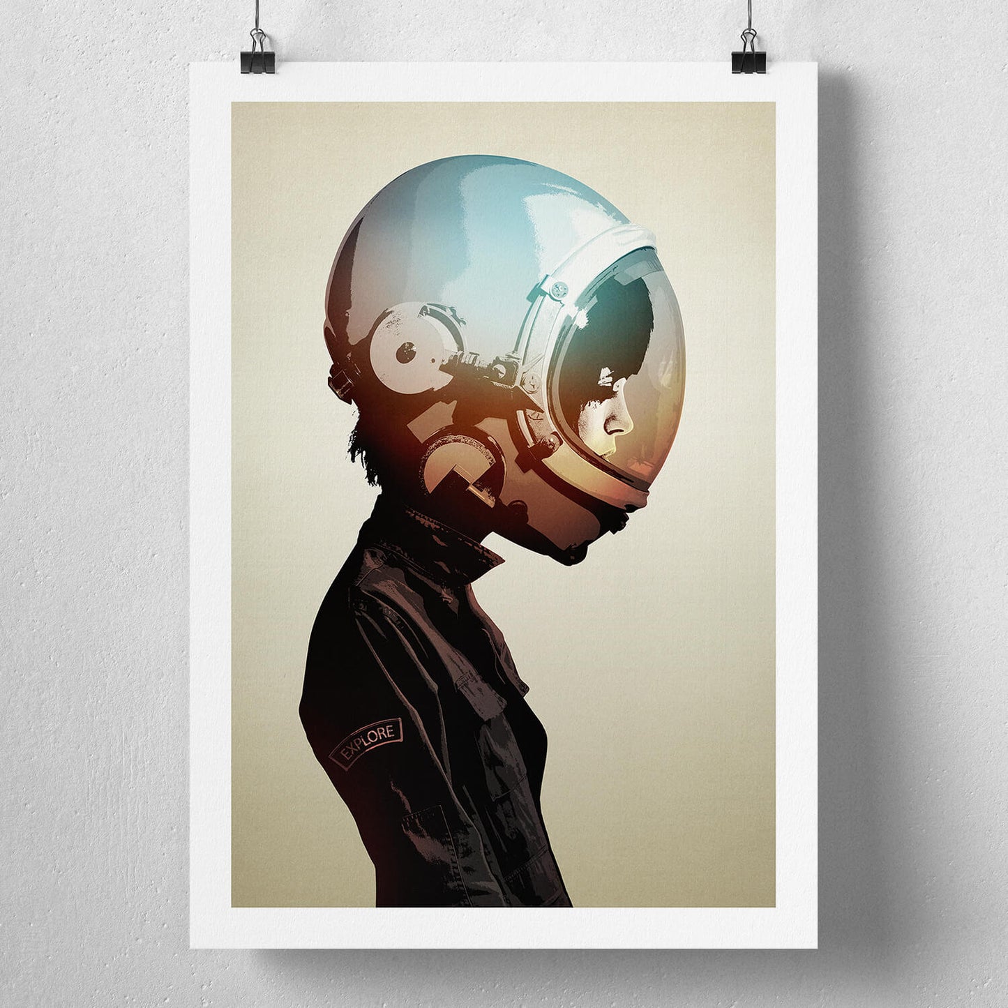  Space Cadet Signed Print from Hidden Moves