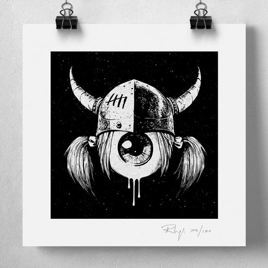 Load image into Gallery viewer, Eyeball: 8&amp;quot; Signed Limited Edition Print
