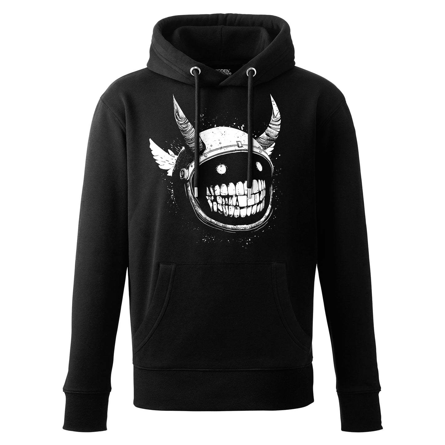 Mouthful: Black Graphic Hoodie