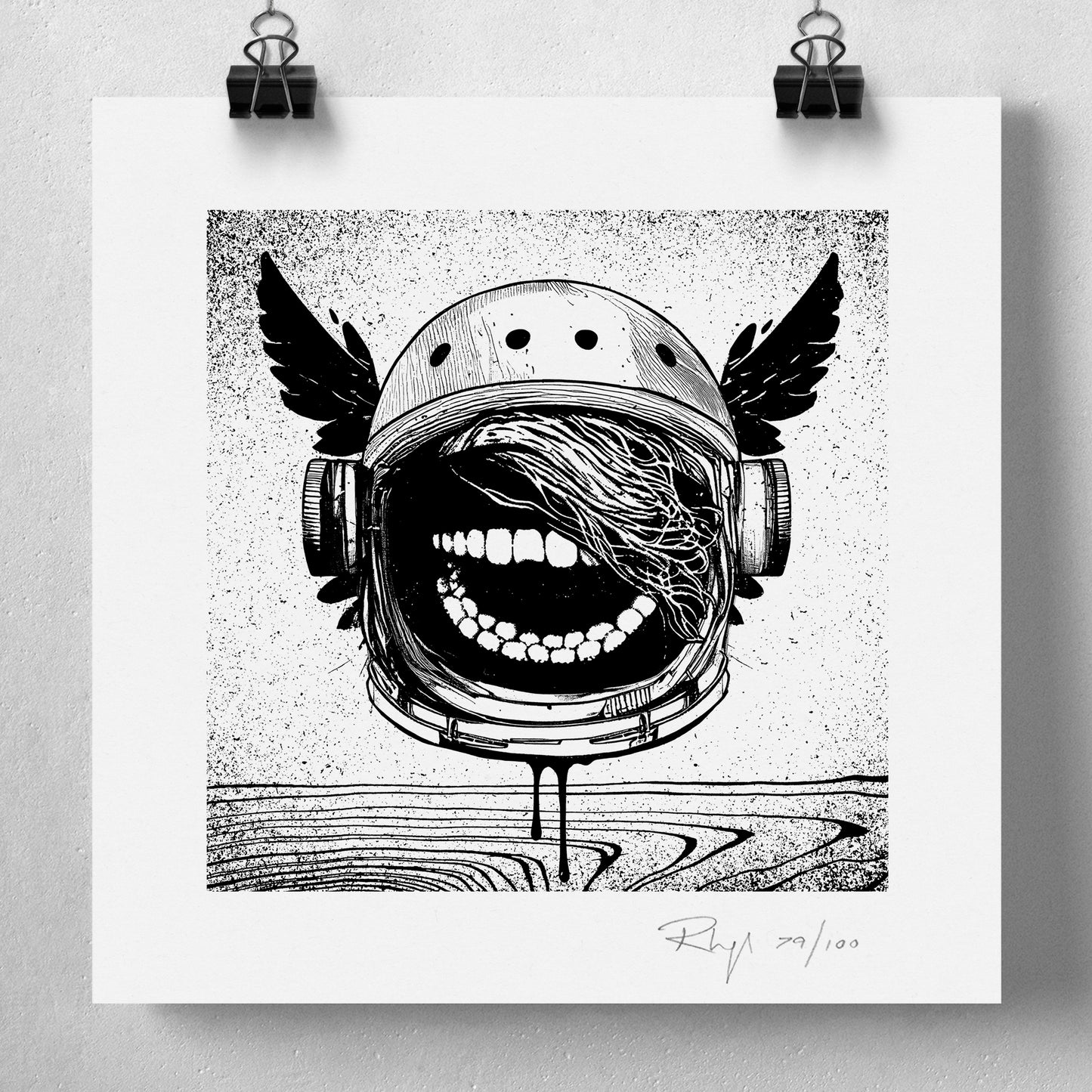 Smile: 8" Signed Limited Edition Print