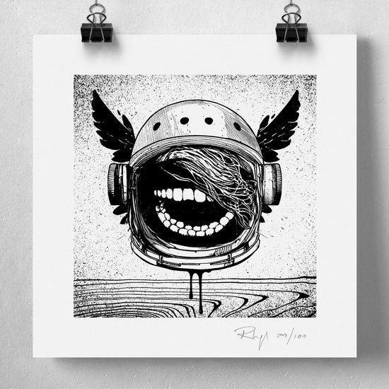 Smile: 8" Signed Limited Edition Print